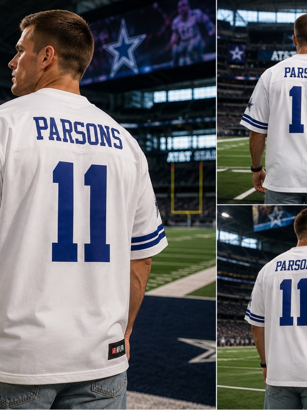 NFL NWT Dallas Cowboys Micah Parsons #11 Jersey XL - Picture 8 of 8